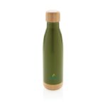 Vacuum stainless steel bottle with bamboo lid and bottom - Slika 6