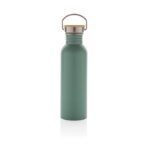 Modern stainless steel bottle with bamboo lid - Slika 3