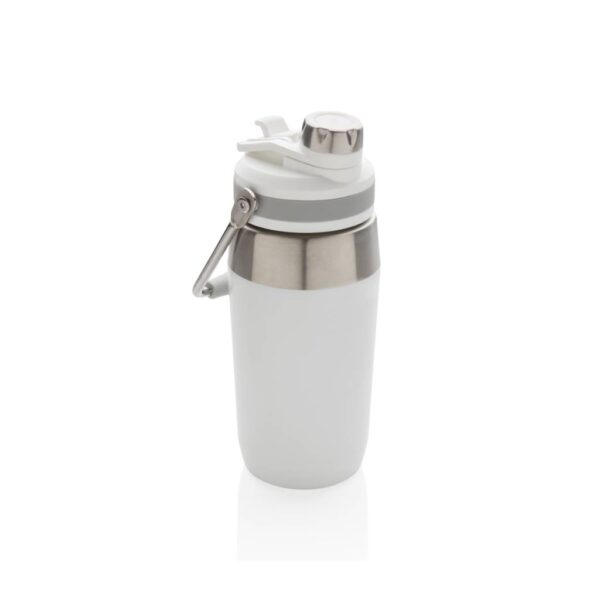 Vacuum stainless steel dual function lid bottle 500ml