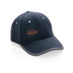 Impact AWARE™ Brushed rcotton 6 panel contrast cap 280gr - Slika 9