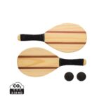 Wooden frescobol tennis set - Slika 2