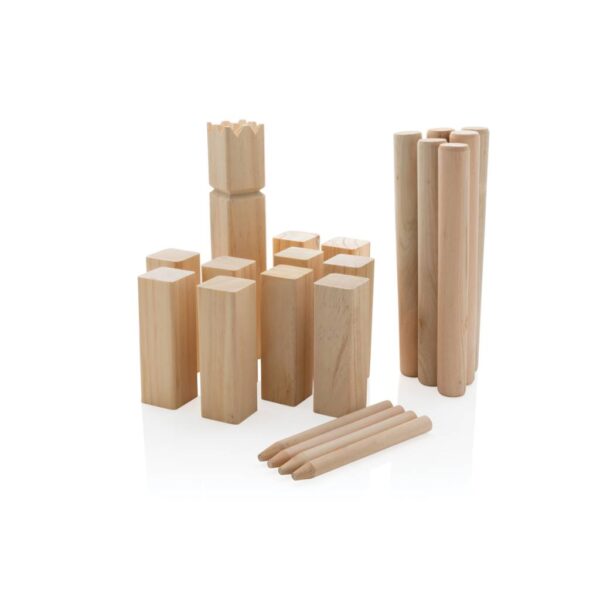Drveni kubb set