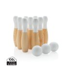 Wooden skittles set - Image 2