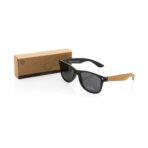 GRS recycled PC plastic sunglasses with cork - Slika 7