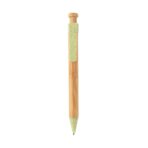 Bamboo pen with wheatstraw clip - Slika 4