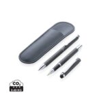 Swiss Peak deluxe pen set in PU pouch - Image 2