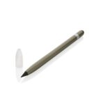 Aluminum inkless pen with eraser