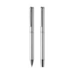 Swiss Peak Cedar RCS certified recycled aluminum pen set