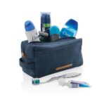 Canvas toiletry bag PVC free - Image 3