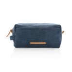 Canvas toiletry bag PVC free - Image 4