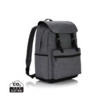 Laptop backpack with magnetic buckle straps - Image 2