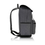 Laptop backpack with magnetic buckle straps - Image 4