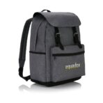 Laptop backpack with magnetic buckle straps - Image 7