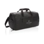 Fashion black weekend bag PVC free - Slika 8