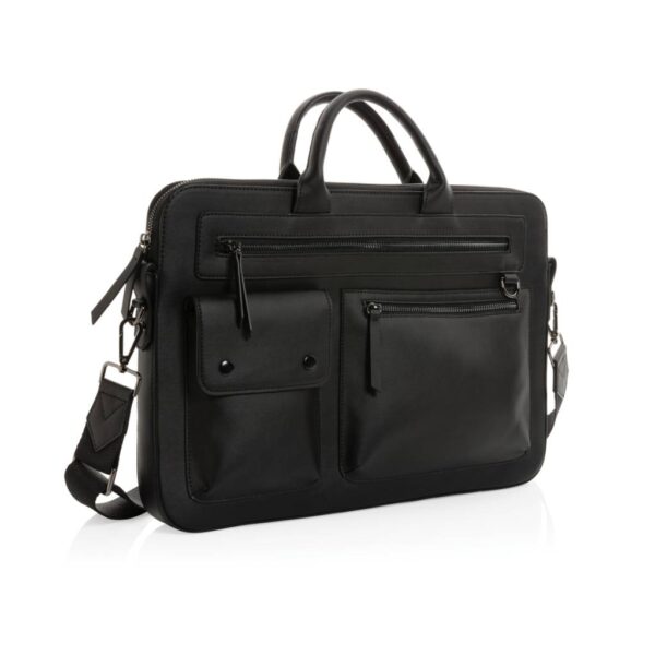 Swiss Peak GRS reciklirana PU torba za prijenosno računalo od 14 inča