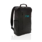 Fashion black 15.6" laptop backpack PVC free - Image 9