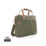 Impact AWARE™ 16 oz. recycled canvas laptop bag - Image 2