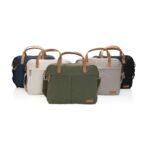 Impact AWARE™ 16 oz. recycled canvas laptop bag - Image 10