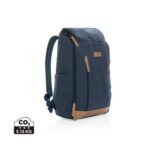 Impact AWARE™ 16 oz. recycled canvas 15" laptop backpack - Image 2