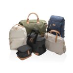 Impact AWARE™ 16 oz. recycled canvas 15" laptop backpack - Image 12