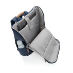 Impact AWARE™ 16 oz. recycled canvas 15" laptop backpack - Image 7