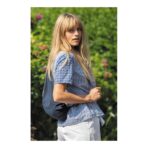 Impact AWARE™ recycled cotton drawstring backpack 145g - Slika 6