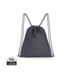Impact AWARE™ recycled denim drawstring backpack - Slika 2