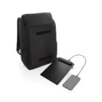 Pedro AWARE™ RPET deluxe backpack with 5W solar panel - Slika 7