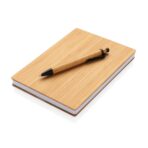 A5 Bamboo notebook & pen set - Image 3
