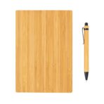A5 Bamboo notebook & pen set - Image 5
