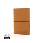 A5 recycled leather notebook - Image 2