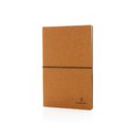 A5 recycled leather notebook