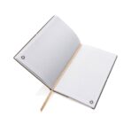 A5 recycled leather notebook - Image 4