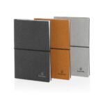 A5 recycled leather notebook - Image 9