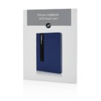 Standard hardcover PU A5 notebook with stylus pen - Image 5