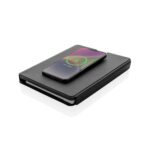 Swiss Peak RCS rePU notebook with 2-in-1 wireless charger - Slika 4