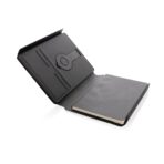 Swiss Peak RCS rePU notebook with 2-in-1 wireless charger - Slika 5