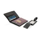 Swiss Peak GRS recycled PU travel gift set - Image 5