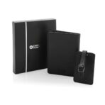 Swiss Peak GRS recycled PU travel gift set - Image 8