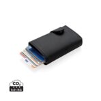 Standard aluminium RFID cardholder with PU wallet - Slika 2