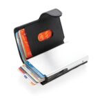 Standard aluminium RFID cardholder with PU wallet - Slika 3