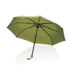 20.5" Impact AWARE™ RPET 190T Pongee bamboo mini umbrella - Slika 5