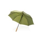 23" Impact AWARE™ RPET 190T kišobran od bambusa s automatskim otvaranjem