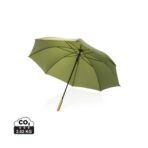 27" Impact AWARE™ RPET 190T auto open bamboo umbrella - Slika 2