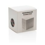 Wooden brain game in canvas pouch - Slika 9