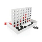 Connect four wooden game