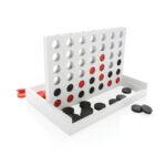 Connect four wooden game