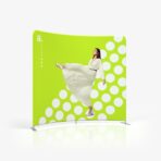 Tekstilni zid - zaobljeni