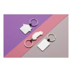 RCS recycled zinc alloy car keyring - Slika 8