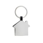 RCS recycled zinc alloy house keyring